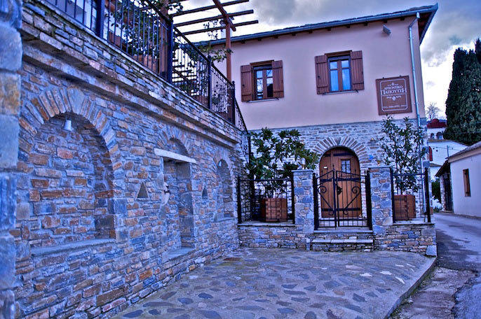 Archontiko Papoutsi Apartment Mouresi Exterior photo